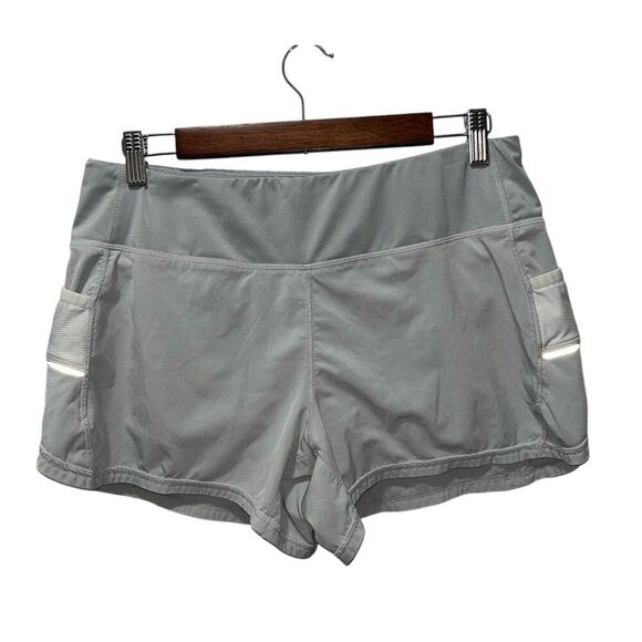 Athleta Women's Athletic Running Shorts Size Medium Gray Activewear - Picture 1 of 8